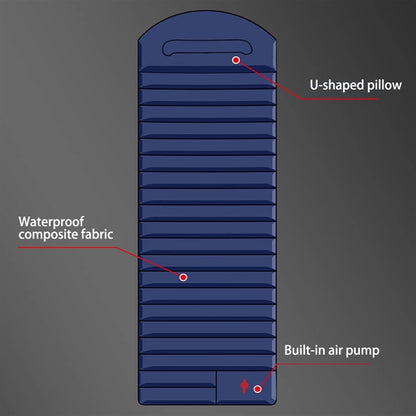 Camping Sleeping Pad With Pillow