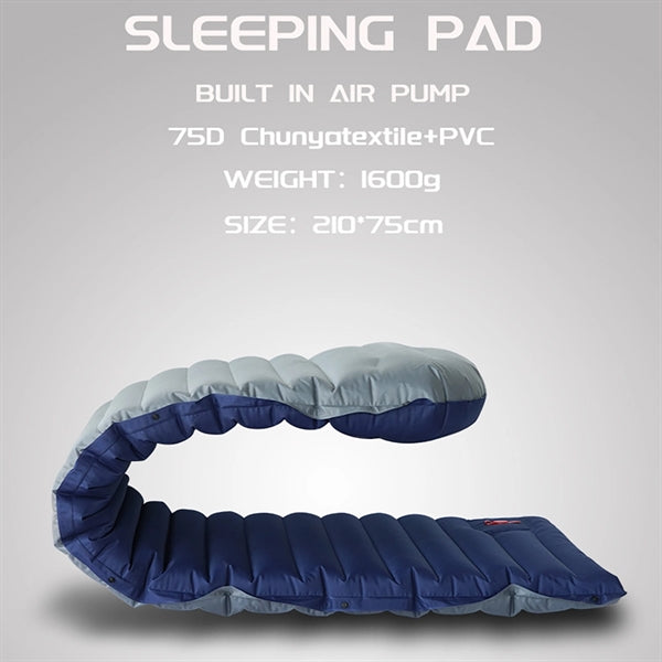 Camping Sleeping Pad With Pillow