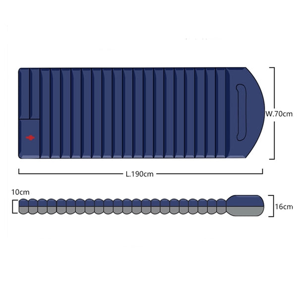 Camping Sleeping Pad With Pillow