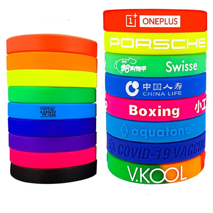 Custom Silicone Bracelet Rubber Wristband