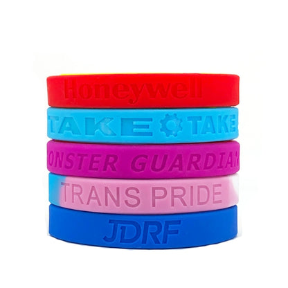 Custom Silicone Bracelet Rubber Wristband