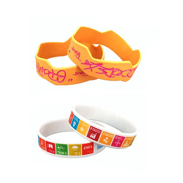 Custom Silicone Bracelet Rubber Wristband