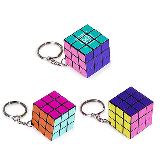 Micro Custom Rubik's Cube Key Ring