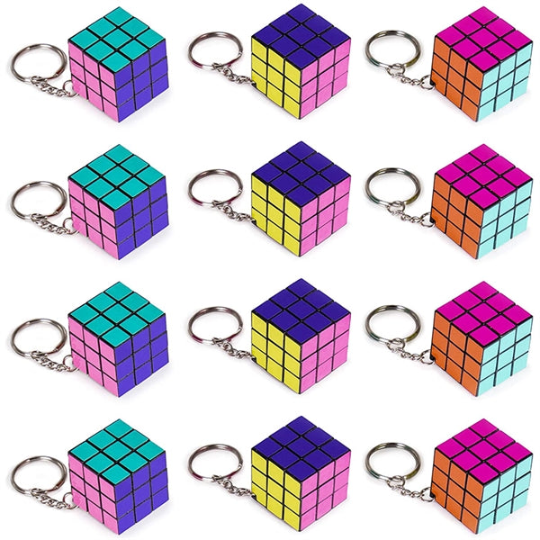 Micro Custom Rubik's Cube Key Ring