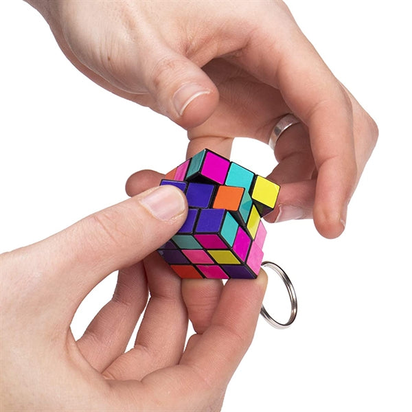 Micro Custom Rubik's Cube Key Ring
