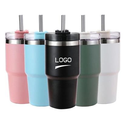 Tumbler with Lid and Straw 20oz