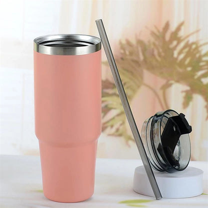 Tumbler with Lid and Straw 20oz