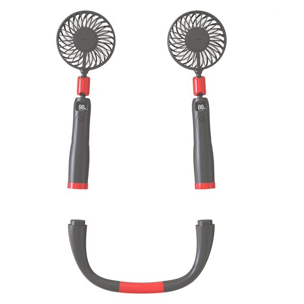 4000Mah 2 In 1 Neck And Handheld Fan