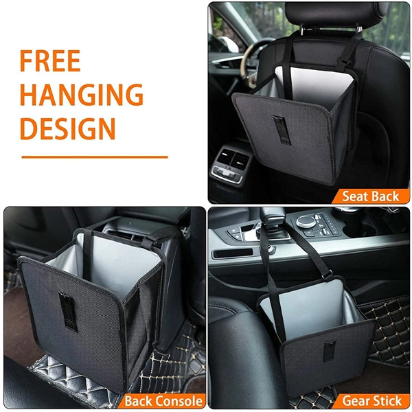 Premium Waterproof Hanging Car Trash Bag