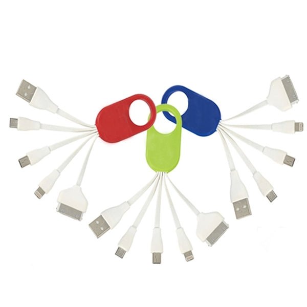 Finger Ring 4-in-1 Charging Cable/Charge Buddy