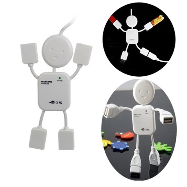 Robot 4 Ports Usb Hub