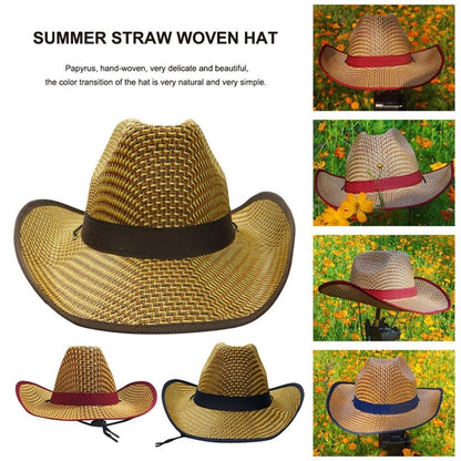 Summer Cowboy Straw Hat