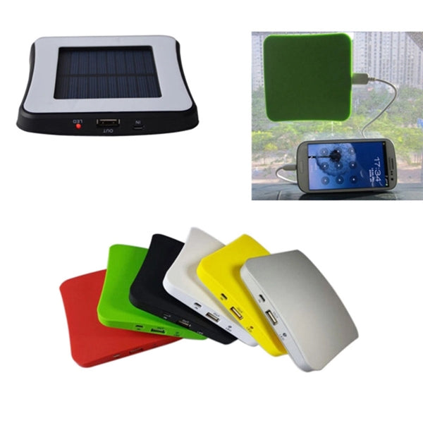 Adhesive 1800Mah Solar Portable Phone Charger