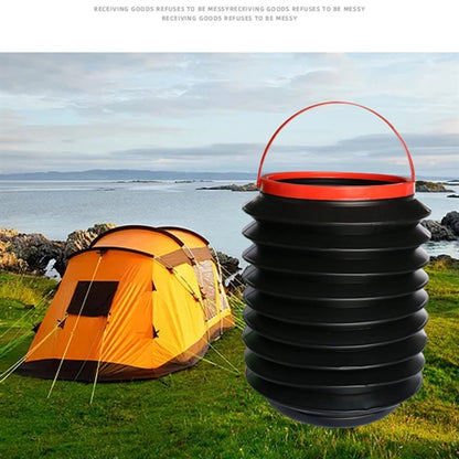 Collapsible Bucket with Lid