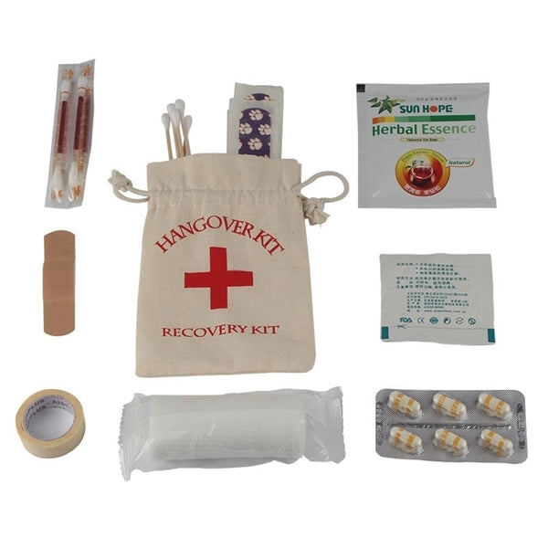 Cotton Line Hangover Survival Kit Bags