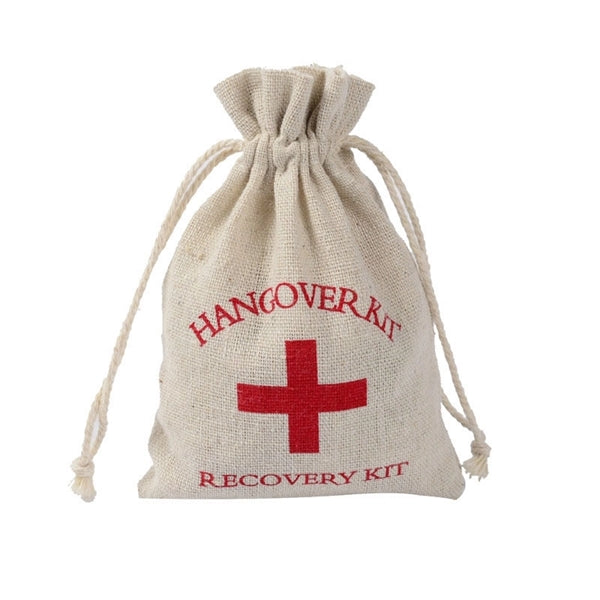 Cotton Line Hangover Survival Kit Bags
