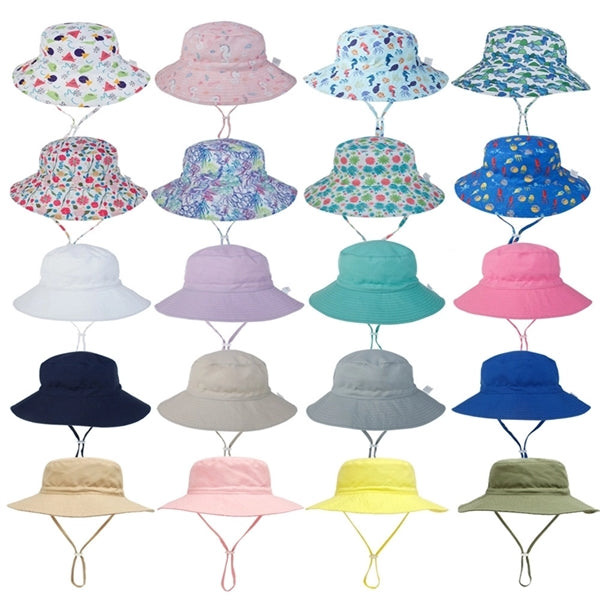 Adjustable Beach Toddler Sun Bucket Hat