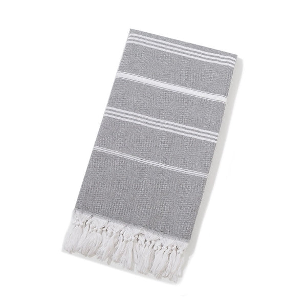 Organic Cotton Turkish Stripe Beach Towel Mat