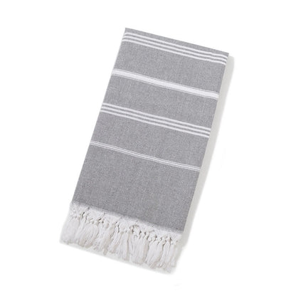Organic Cotton Turkish Stripe Beach Towel Mat