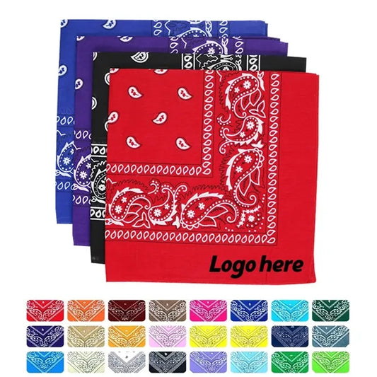 Unisex Paisley Bandana