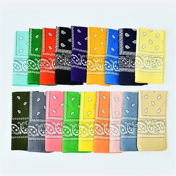 Unisex Paisley Bandana