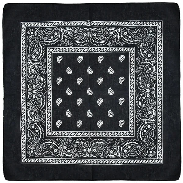 Unisex Paisley Bandana