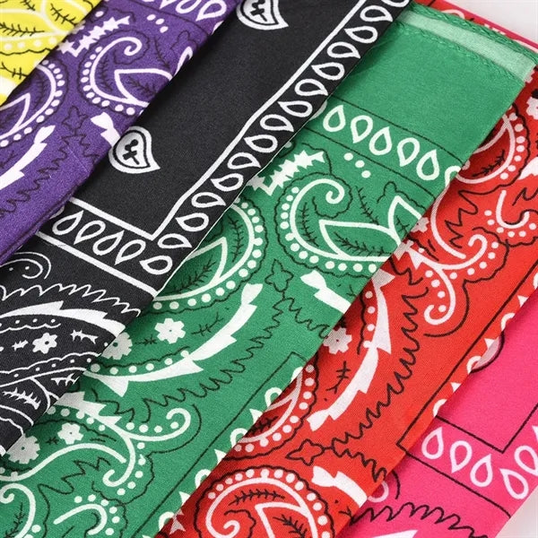 Unisex Paisley Bandana