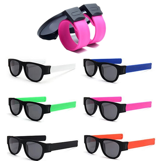 Collapsible Slap Bracelet Sunglasses