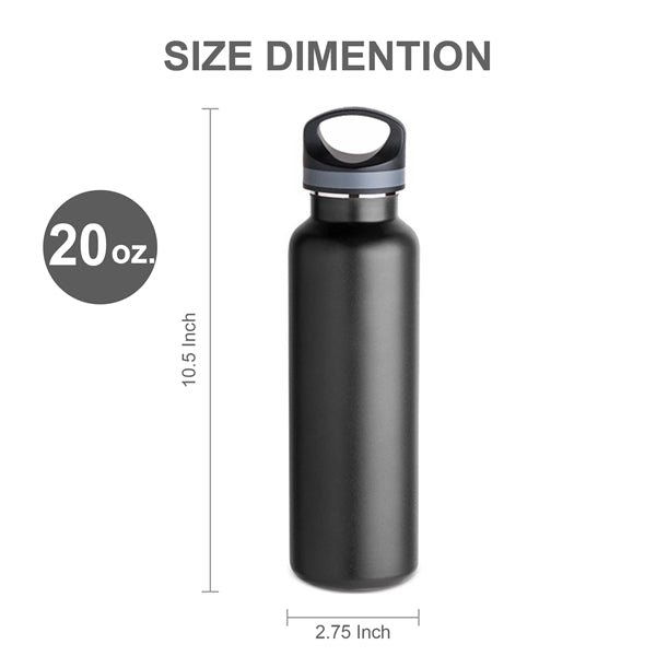 20oz.Travel Stainless Insulation Leakproof Bottle+Handle&Lid