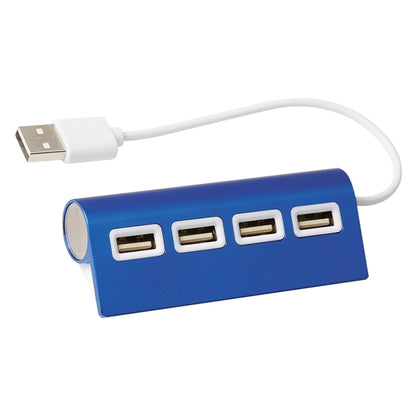 4-Port Aluminum Wave Usb Hub