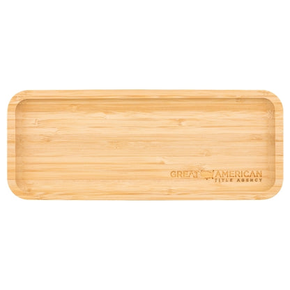 Rectangular Bamboo Serving Tray