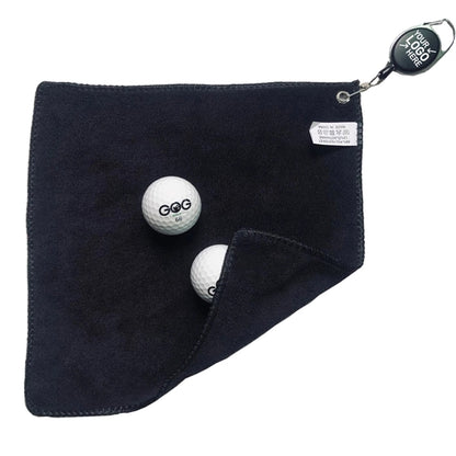 Golf Towel with Retractable