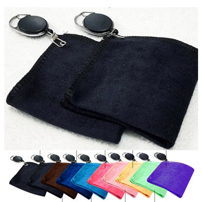 Golf Towel with Retractable