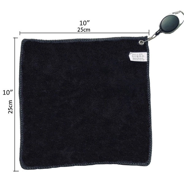 Golf Towel with Retractable
