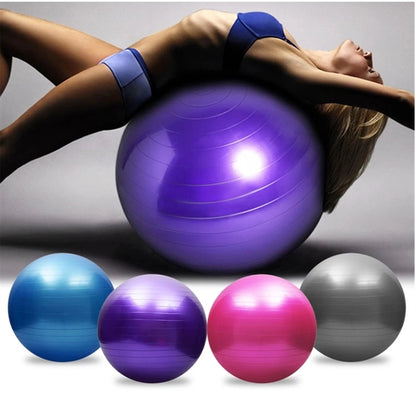 21.5" Exercise Yoga Ball With Pump