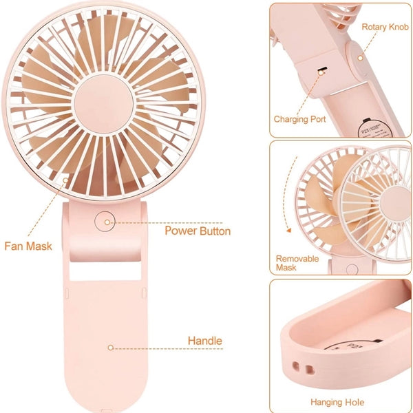 Usb Rechargeable Mini Portable Handheld Fans