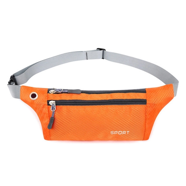 Sports Waist Bag with Zipper