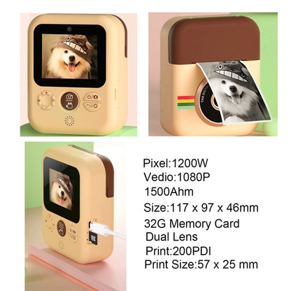 Instant Print Camera For Kids As Gift