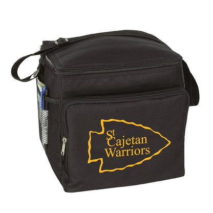 Can Cooler Bag w/ Pockets & Shoulder Strap for Outdoor