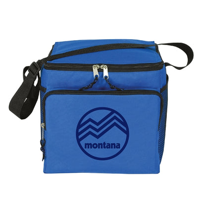 Can Cooler Bag w/ Pockets & Shoulder Strap for Outdoor