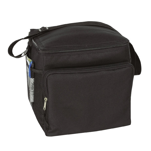 Can Cooler Bag w/ Pockets & Shoulder Strap for Outdoor
