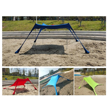 Tent for Beach Umbrella with 2 Aluminum Poles