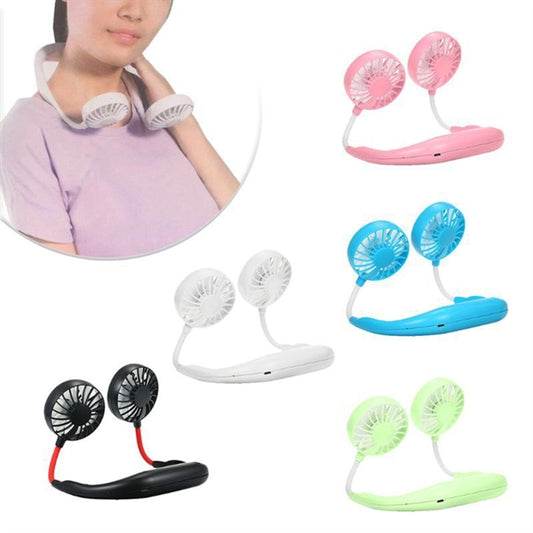 USB Flexible Neck Hanging Fan