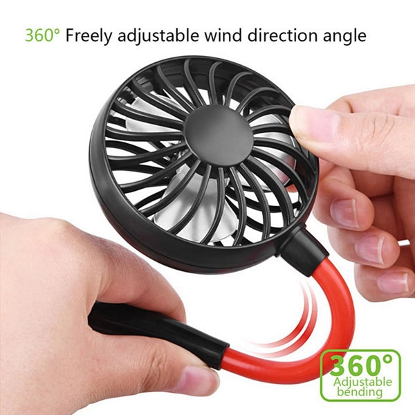 USB Flexible Neck Hanging Fan