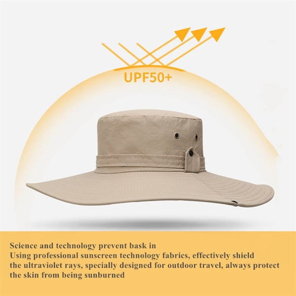Wide Brim Fisherman Hat