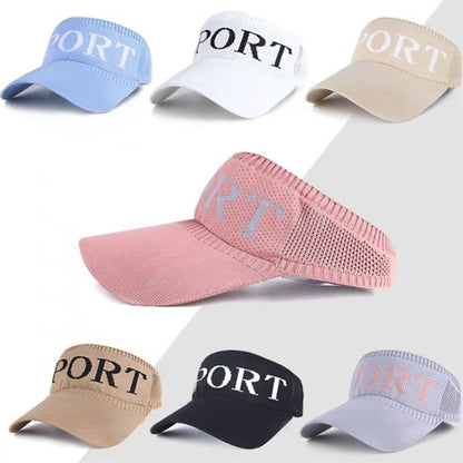Knitted Visor Baseball Cap