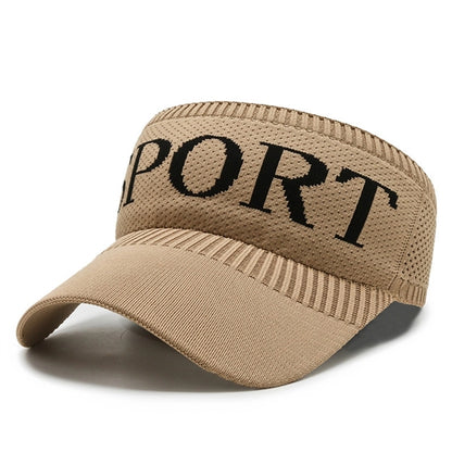 Knitted Visor Baseball Cap