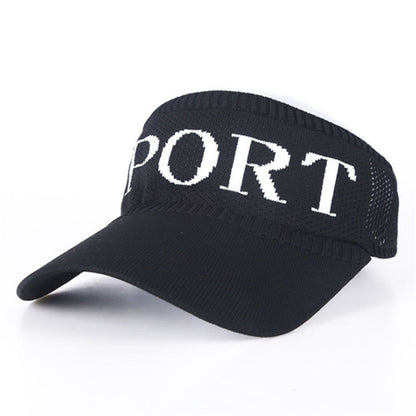 Knitted Visor Baseball Cap