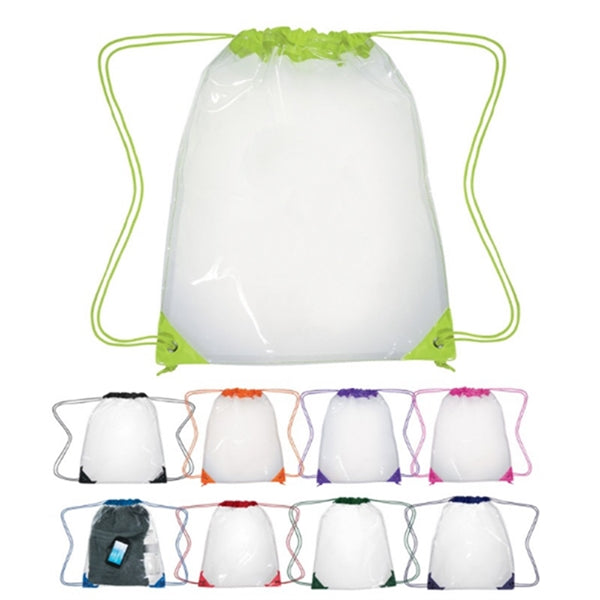 Promotional PVC Drawstring Backpack