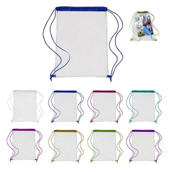 Promotional PVC Drawstring Backpack